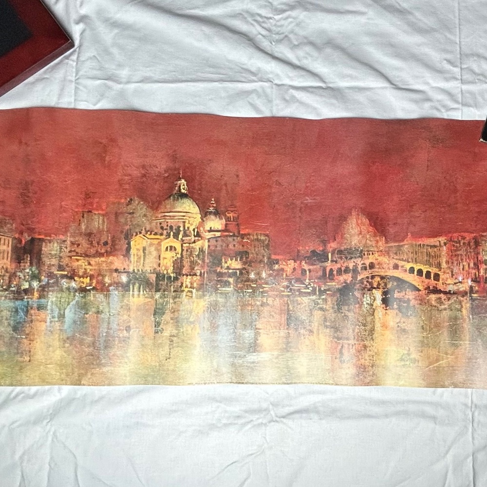 'Venice At Night' by Kemp Poster
